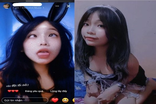 Cô sinh viên ngây thơ thích hóa trang cho bạn trai nứng